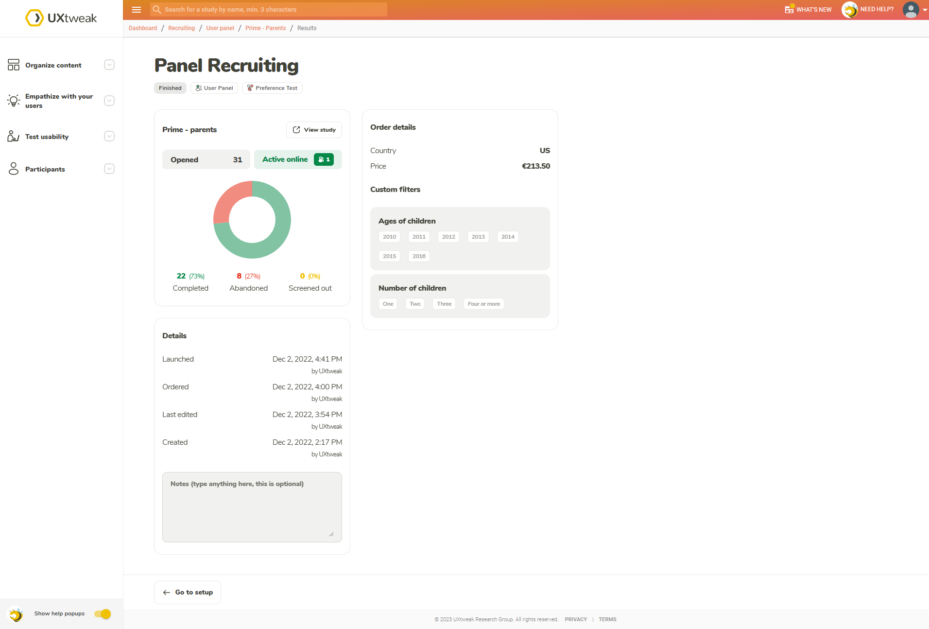 Recruit your respondents