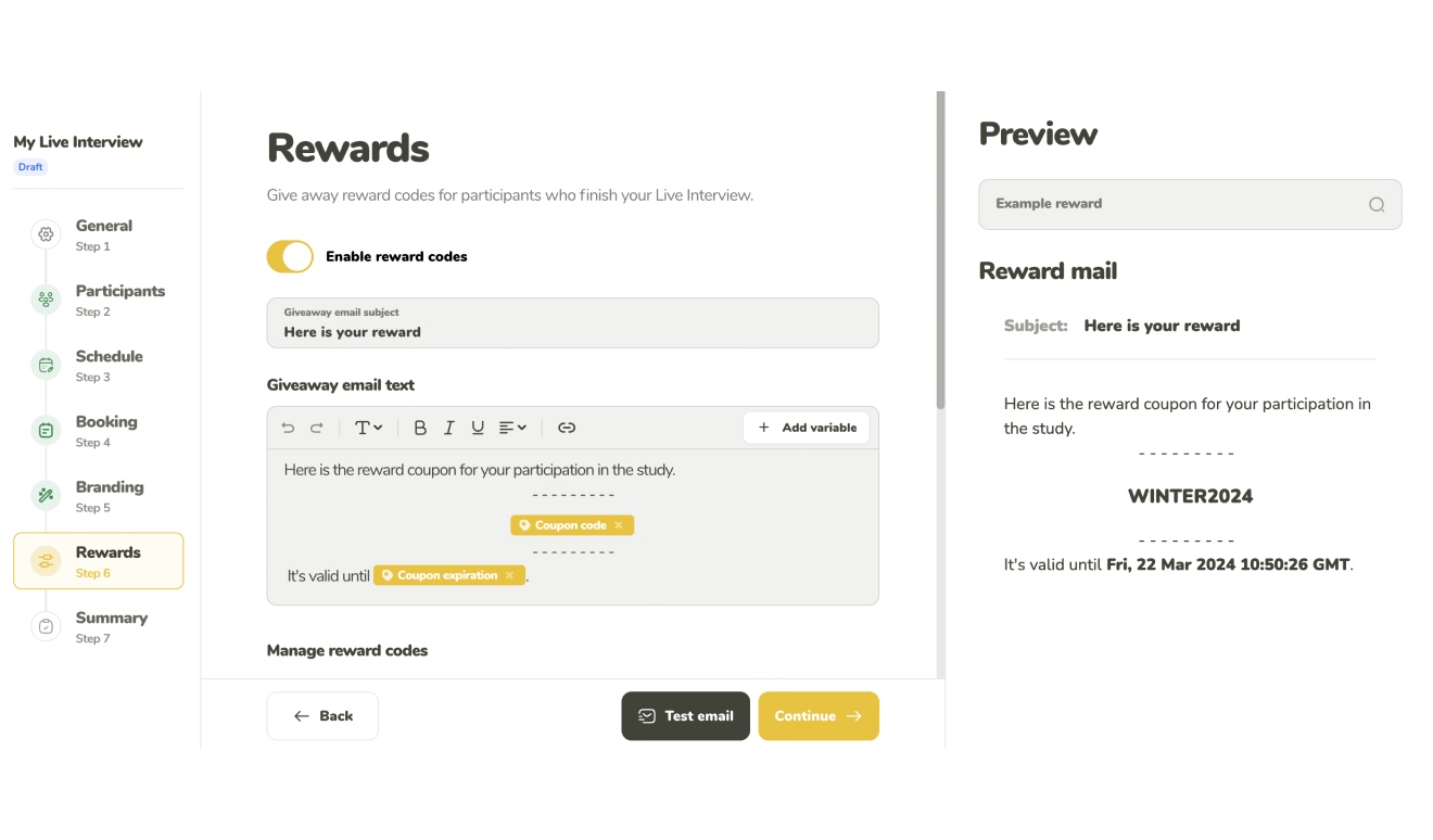 Plan your availability and assign roles