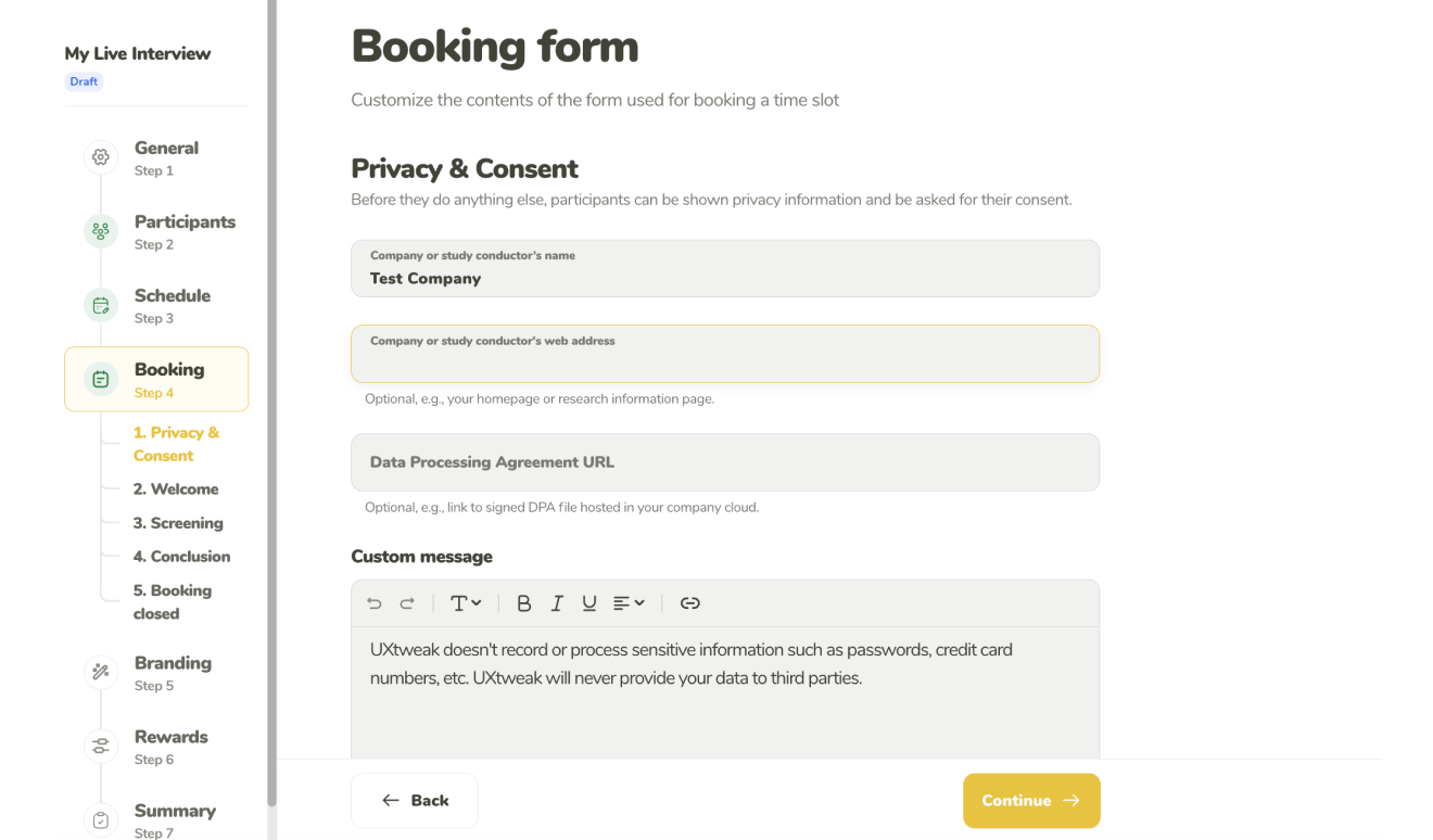 Plan your availability and assign roles
