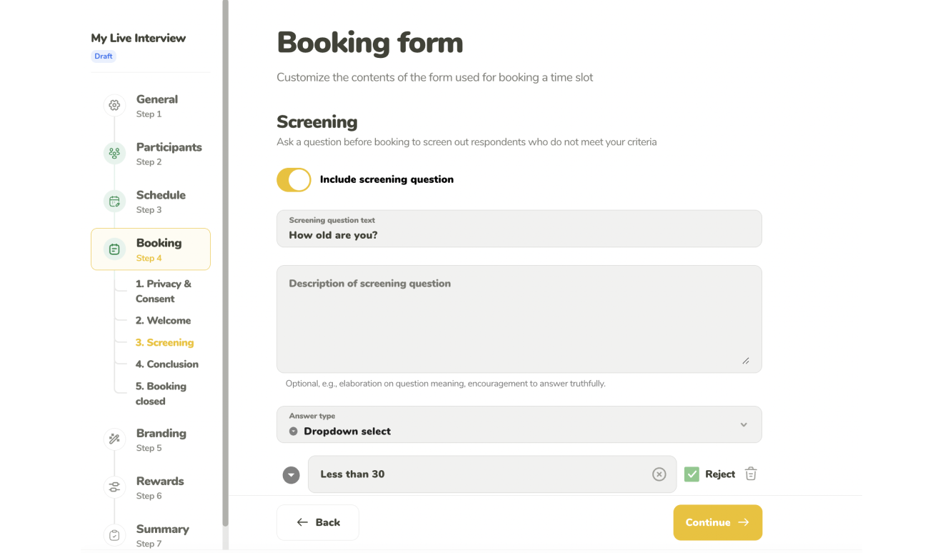 Plan your availability and assign roles