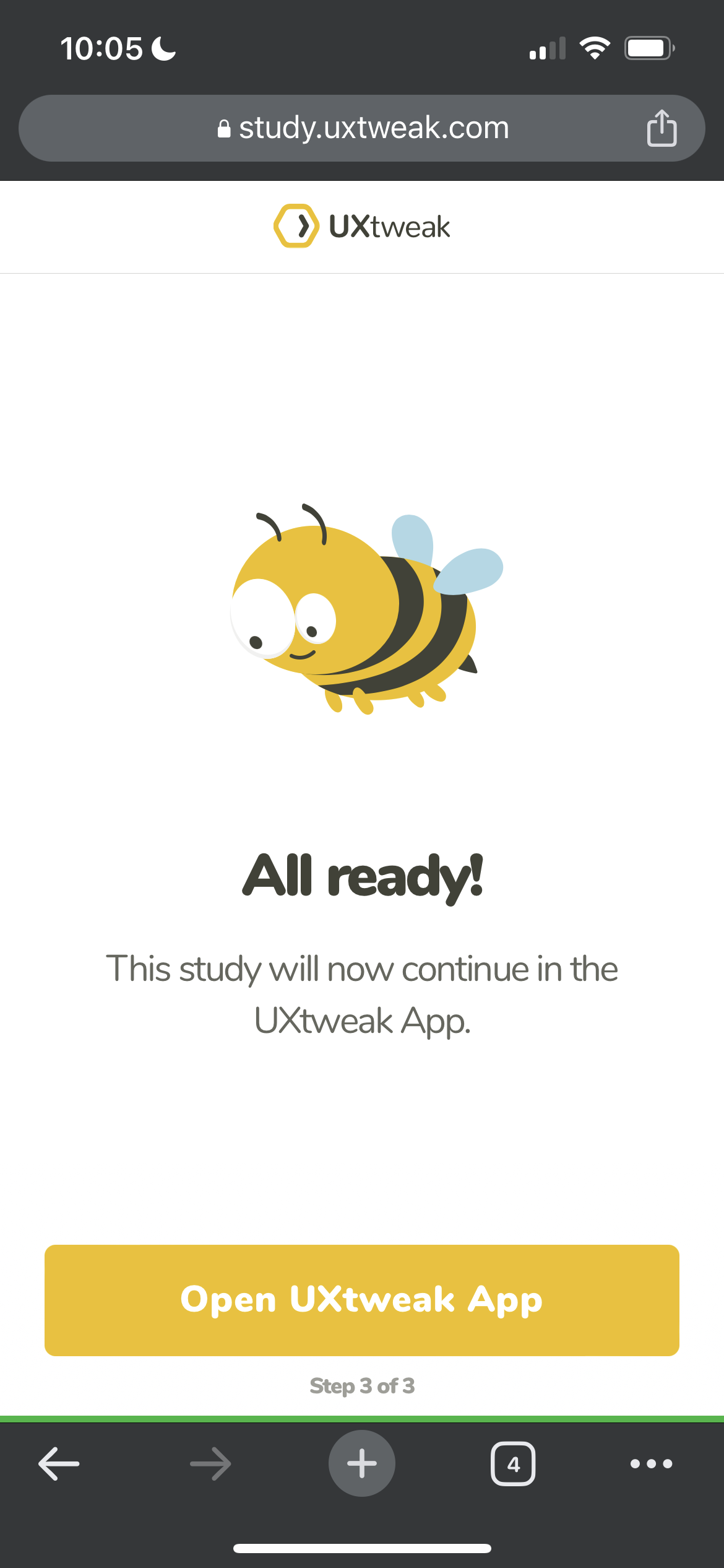 Conduct the study