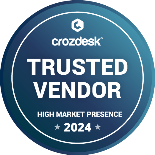 Trusted Vendor Award for High Market Presence