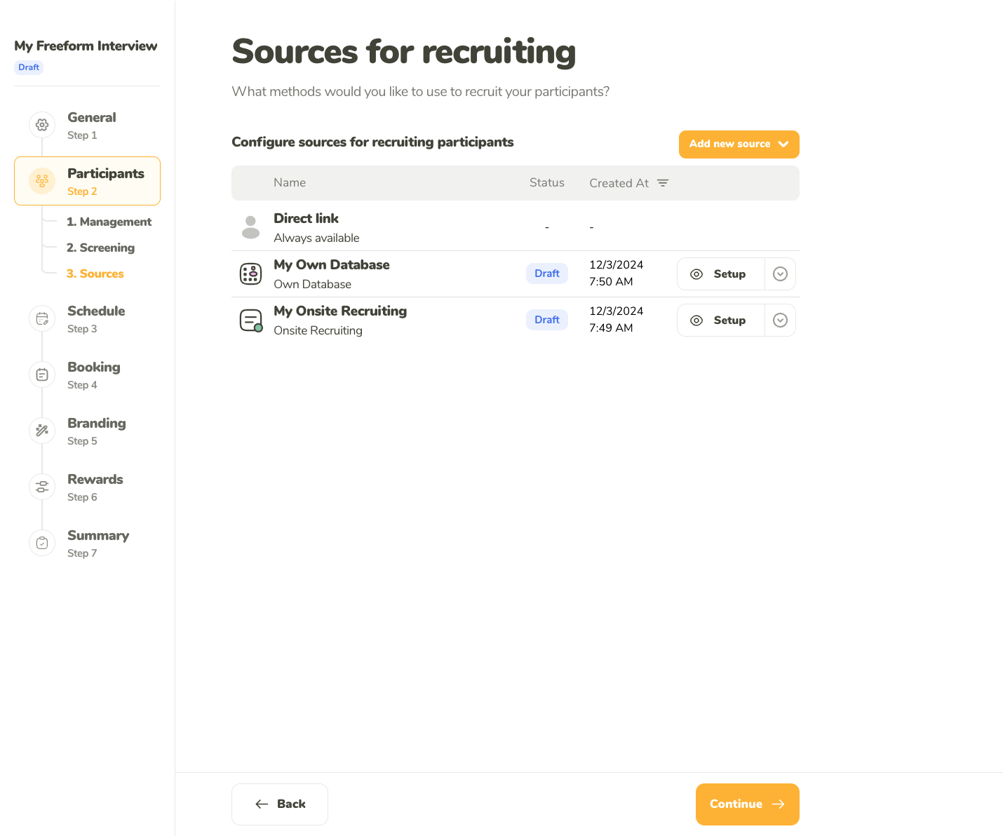 Your own recruiting sources