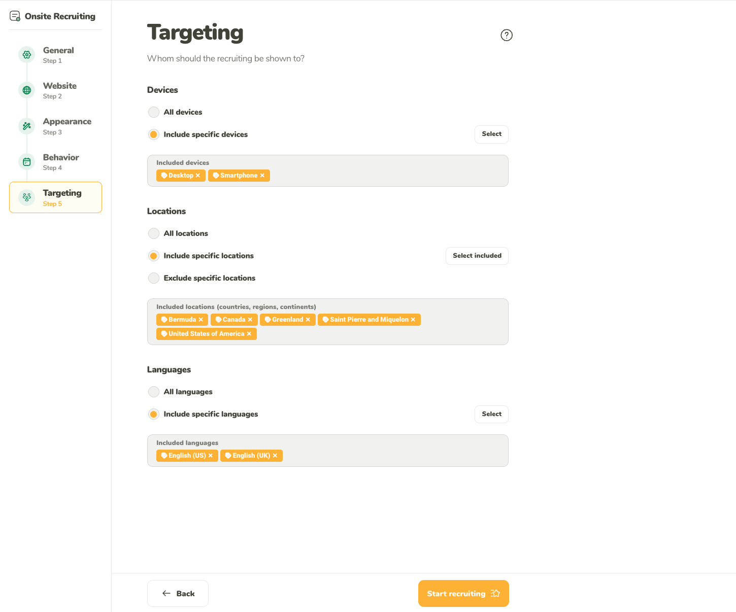 Targeting overview