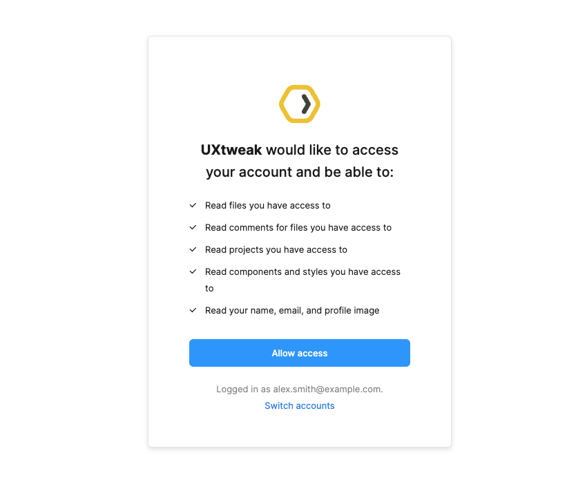 Allow access