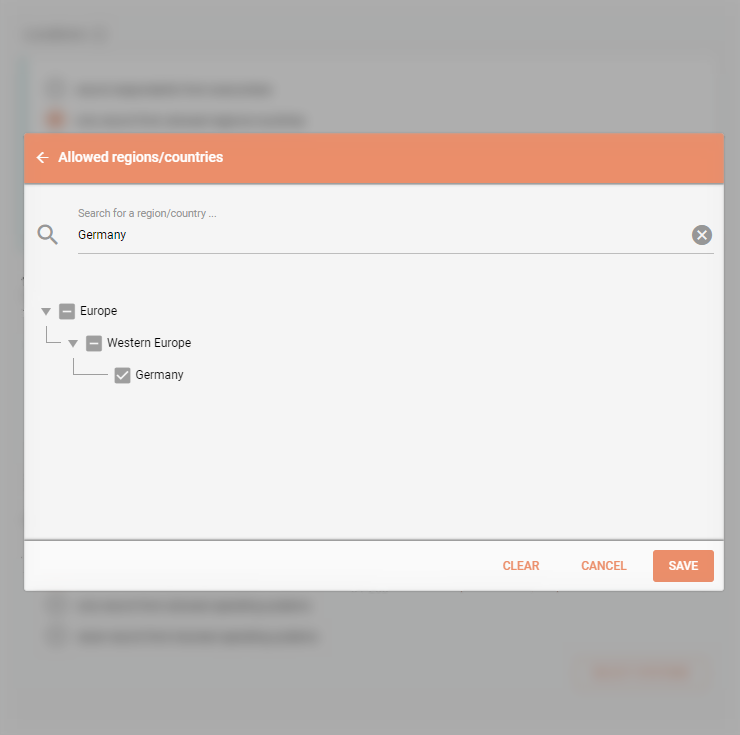 Creating whitelists and blacklists