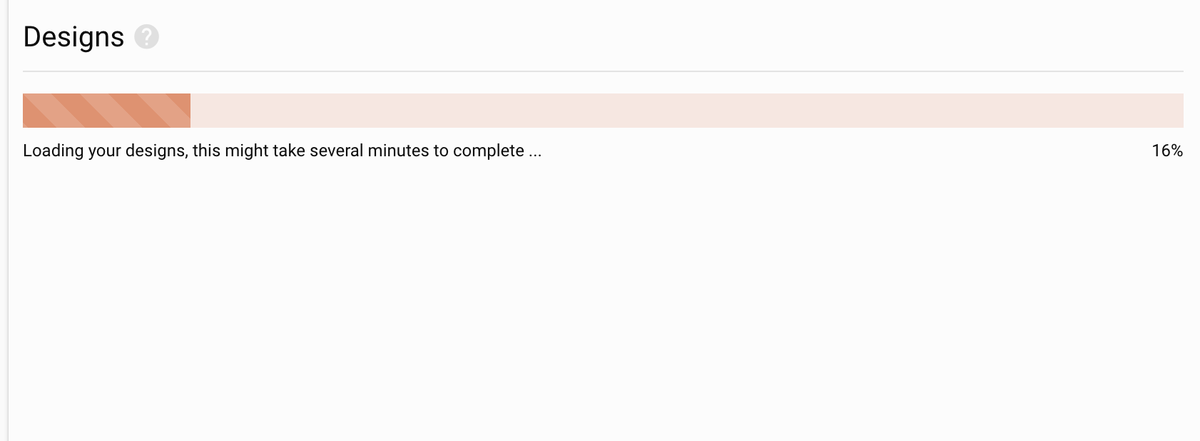 The second step of import